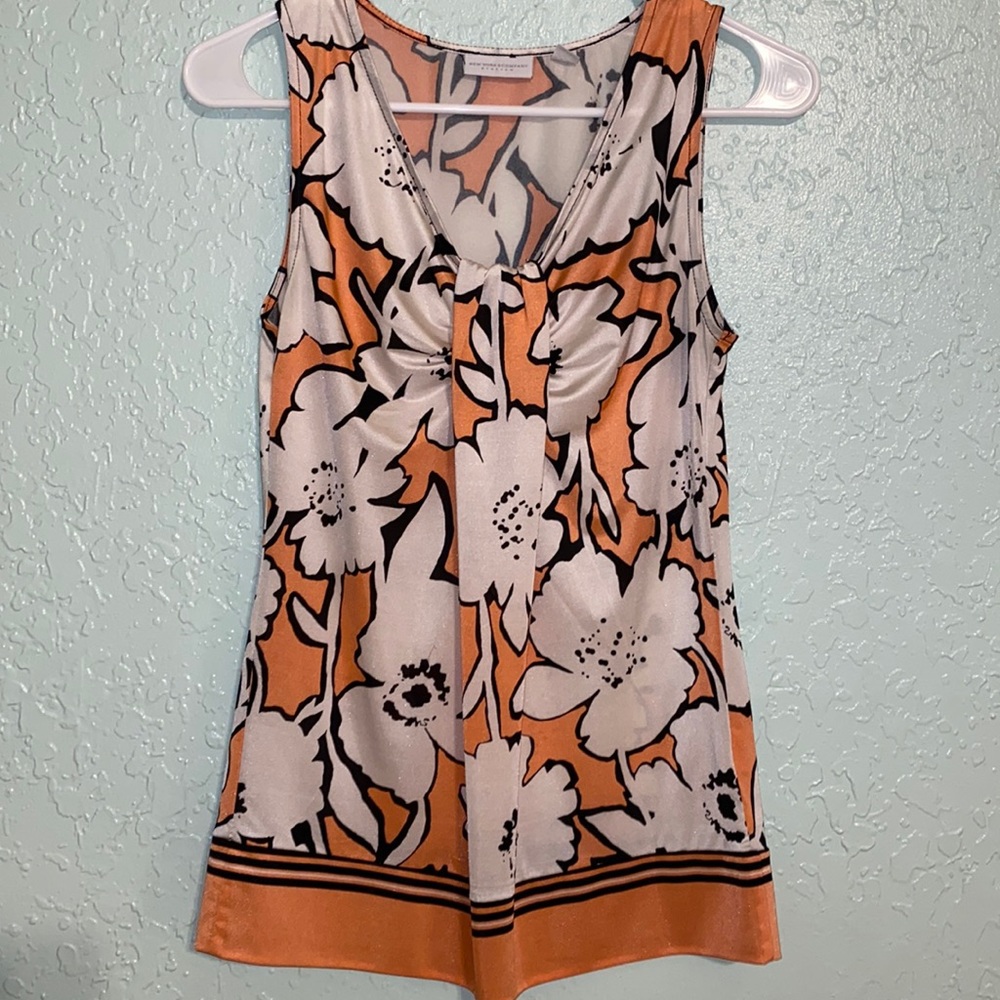 XS New York & Company sleeveless top $9